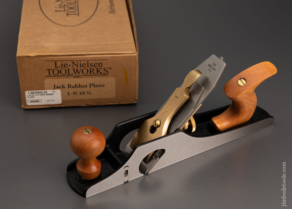 Dead Mint in Box LIE NIELSEN No. 10 1/4 Tilt Handle Jack rabbet Plane - 102462