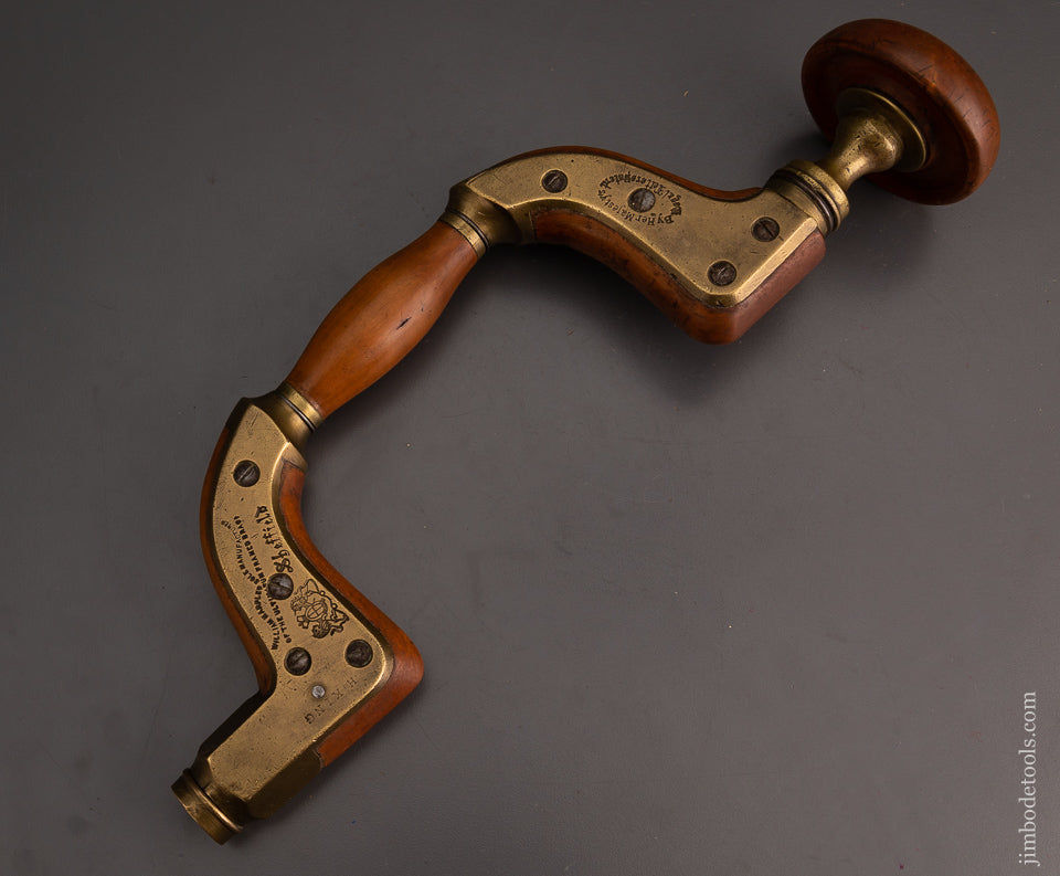 Rare & Fine MARPLES Solid Boxwood ULTIMATUM Brace - 103127