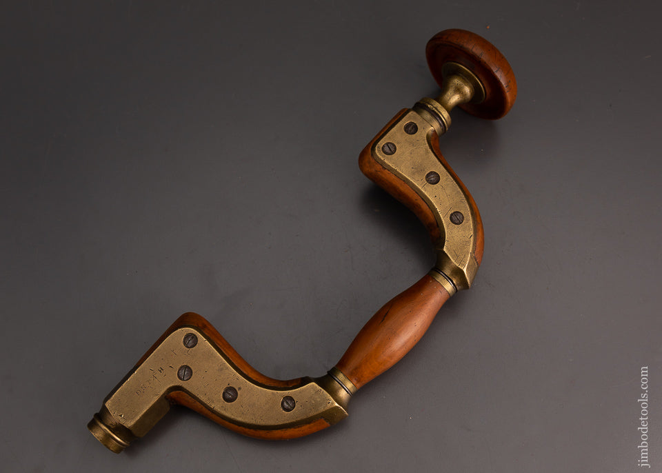Rare & Fine MARPLES Solid Boxwood ULTIMATUM Brace - 103127