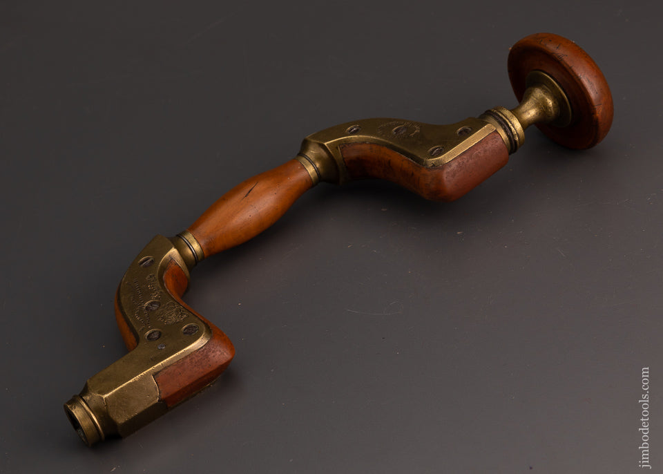 Rare & Fine MARPLES Solid Boxwood ULTIMATUM Brace - 103127