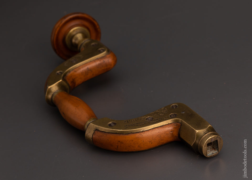 Rare & Fine MARPLES Solid Boxwood ULTIMATUM Brace - 103127