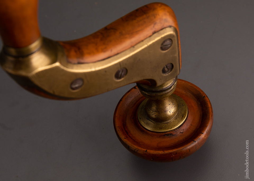 Rare & Fine MARPLES Solid Boxwood ULTIMATUM Brace - 103127