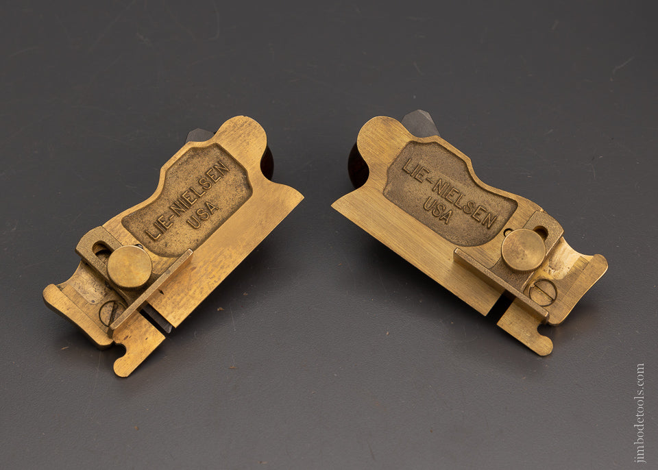 LIE NIELSEN No. 98 & 99 Side Bead Rabbet Planes Mint in Box with Rosewood Handles DISCONTINUED! - 104874