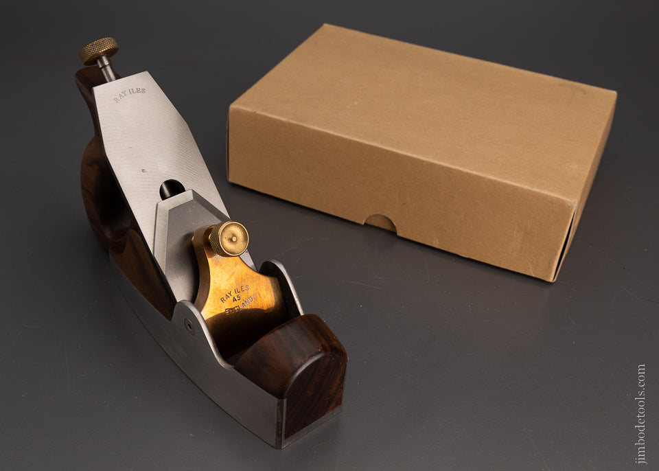 RAY ISLES ENGLAND No. A5 Adjustable Steel Smooth Plane Mint in Box - 105277