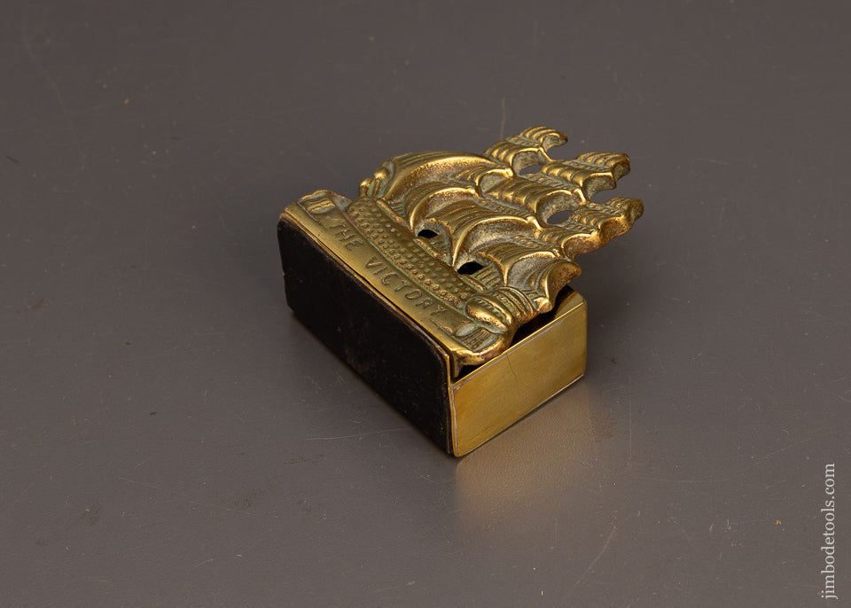 Awesome Brass Mantle Top Spill Holder - 108451