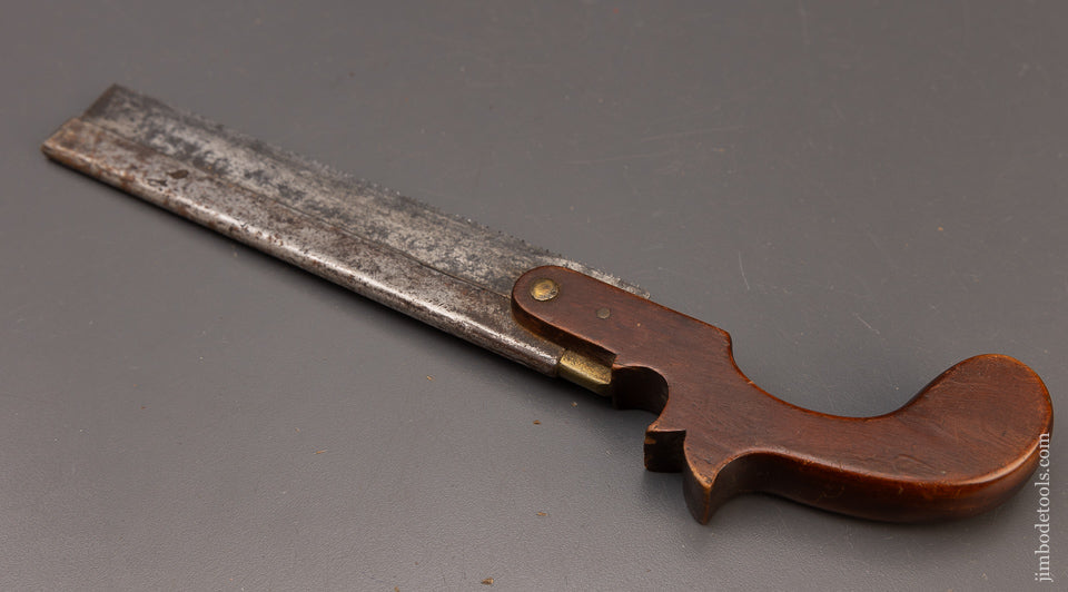 Unusual Back Saw with Turkish Style Handle Dovetail Saw - 110982