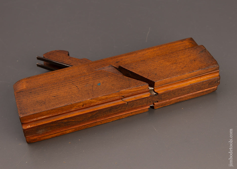 Fine 3/16 Inch Double Side Rabbet Plane by J.M. TABER NEW BEDFORD - 111144