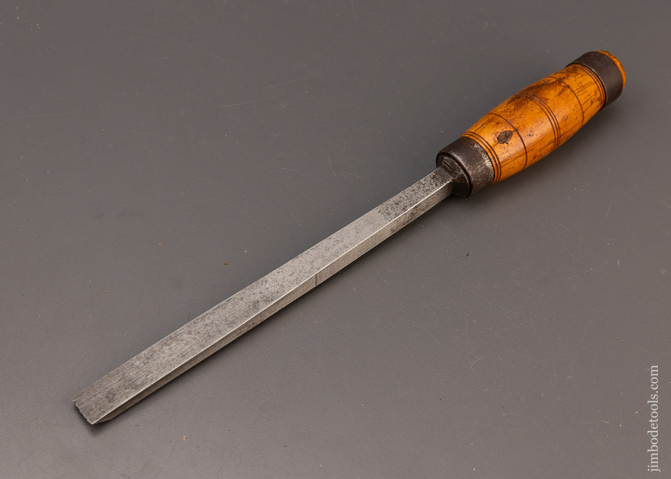 Fine Boxwood Handled Mortise Chisel by FERDIN RUBENS 11/16 - 111336