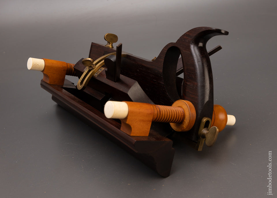 Spectacular Rosewood M.B. TIDEY Double Beveling Plane by JIM LEAMY - 111382