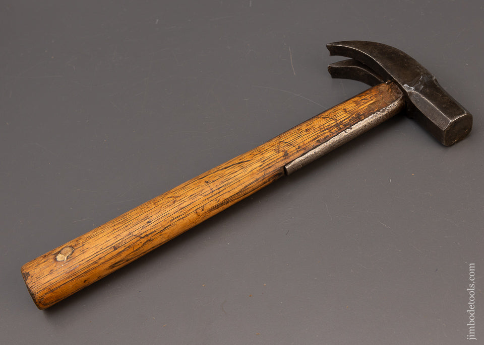 Rare Strapped Framing Hammer by BAILEY & WOLCOTT CONN. USA 1847-49 - 111638
