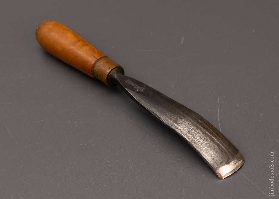 Fat ADDIS Carving Chisel Gouge Extra Wide 1 Inch Wide No. 5 Sweep - 111654