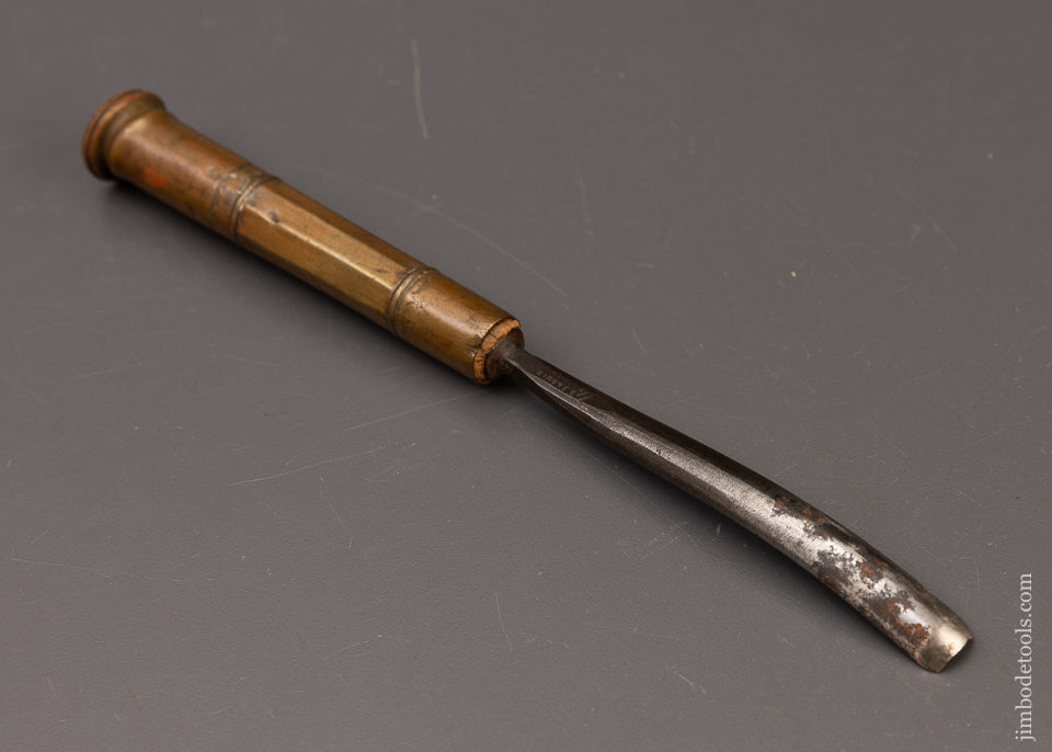 Beautiful Brass Handle ADDIS Carving Gouge - 111702
