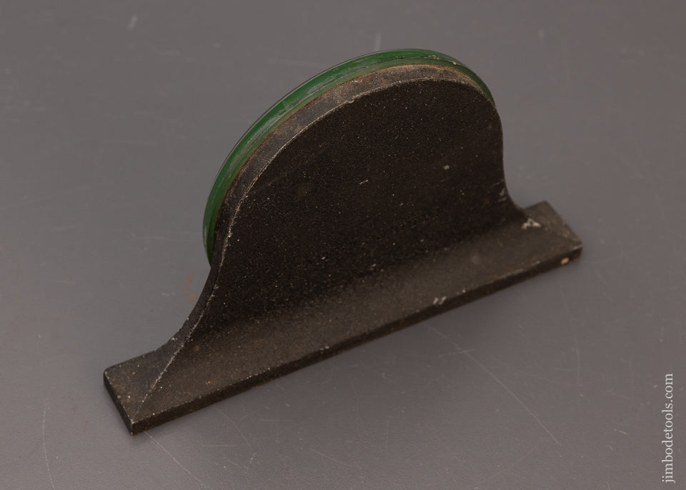 Rare CAL MACHINE CO. 6 1/2 Inch Mantle Clock Patented Inclinometer Level - 111753