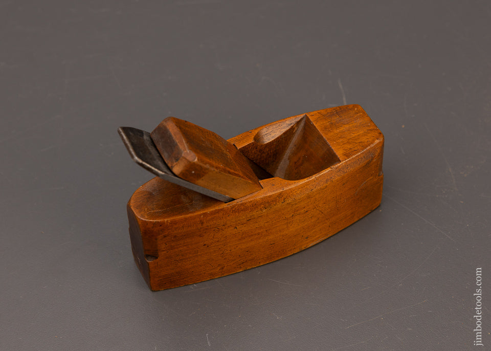 Miniature 4 Inch Boxwood Coffin Smooth Plane by PRESTON - 111796