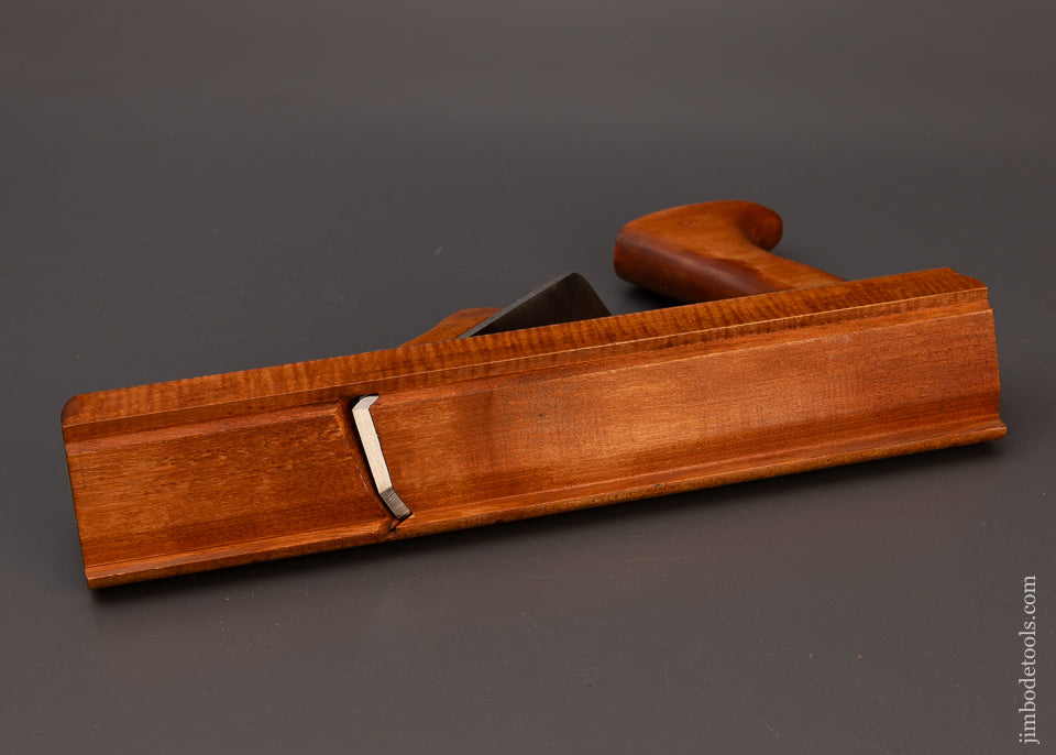 Rare & Mint & Unused LEON ROBBINS Tiger Maple Panel Raiser Plane LEFT Handed! - 111815