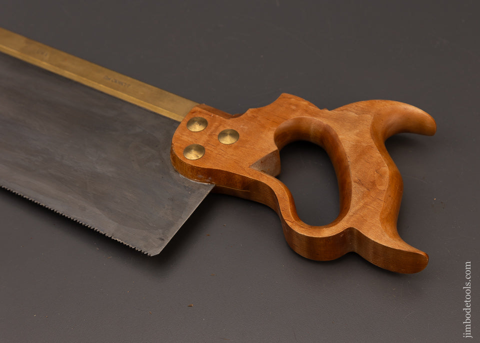 Large LIE NIELSEN Brass Back Carcass Saw - 111948