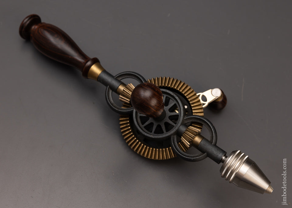Fantastic Mint BRIDGE CITY TOOL WORKS No. CT-6 Ornate Hand Drill - 112018