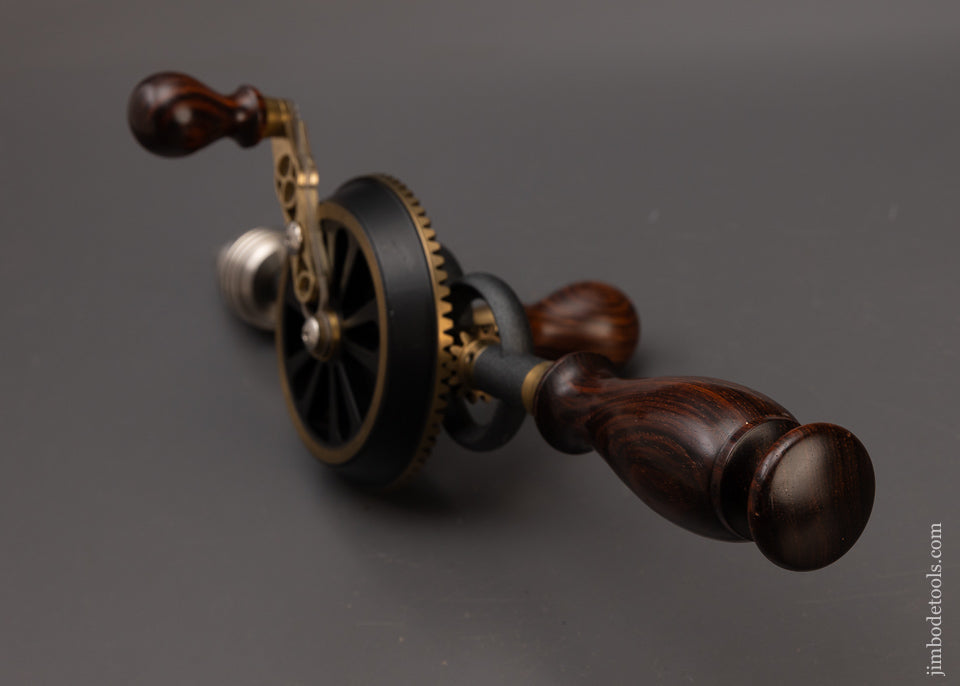 Fantastic Mint BRIDGE CITY TOOL WORKS No. CT-6 Ornate Hand Drill - 112018