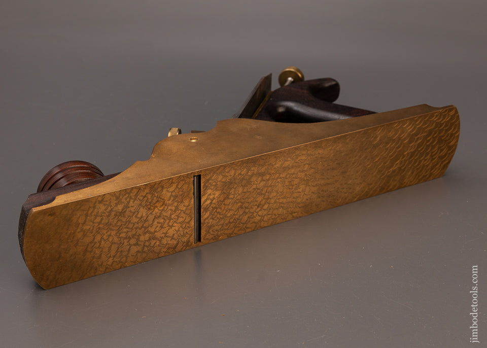 Heavy BRISTOL Design Gunmetal English Infill Bench Plane - 112198