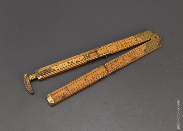 STANLEY No. 32 Boxwood Caliper Rule - 112659