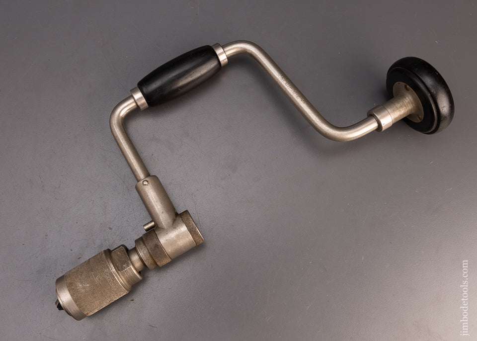 Remarkable Pre-STANLEY YANKEE No. 2101 Bit Brace 10 Inch Size - 112689