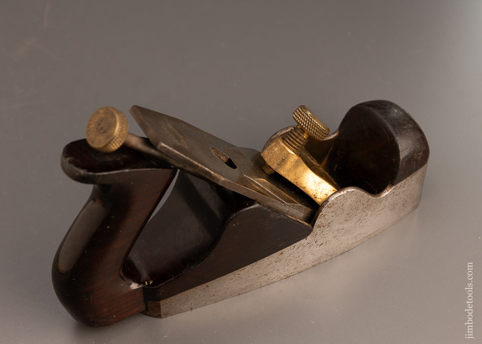 Really Fine NORRIS No. A2 Dovetailed Rosewood Infill Smooth Plane Pre-War - 112773