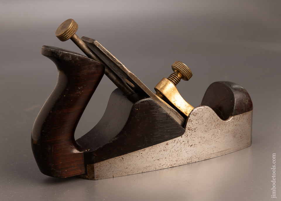 Really Fine NORRIS No. A2 Dovetailed Rosewood Infill Smooth Plane Pre-War - 112773