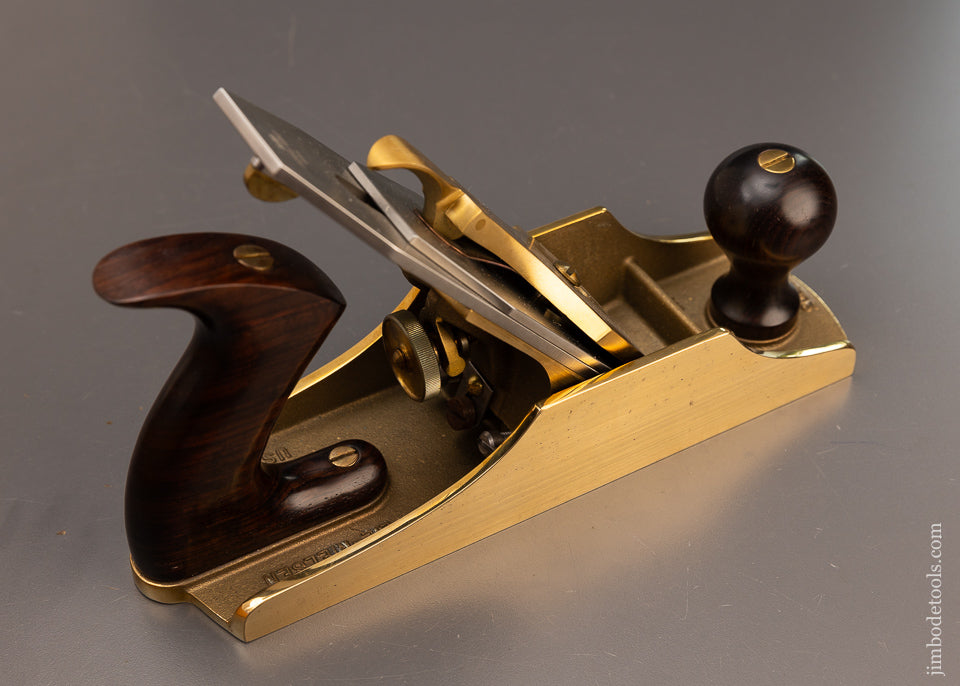 LIE NIELSEN 25th Anniversary Limited Edition No. 4 1/2 Plane with Rosewood Handles & 50° Frog Mint in Box - 112792
