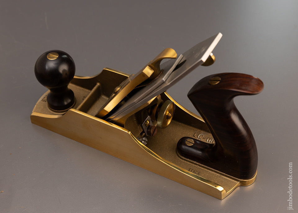 LIE NIELSEN 25th Anniversary Limited Edition No. 4 1/2 Plane with Rosewood Handles & 50° Frog Mint in Box - 112792
