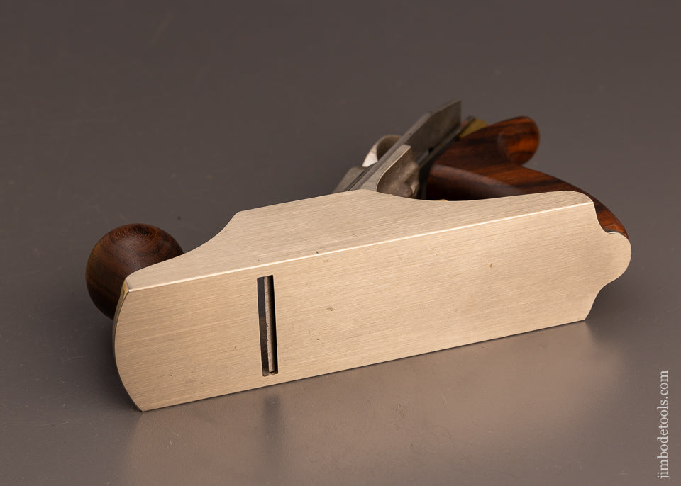 Rare White Bronze & Rosewood LIE NIELSEN No. LN 2000 Limited Edition Smooth Plane ( No. 602) Mint in The Box - 112800