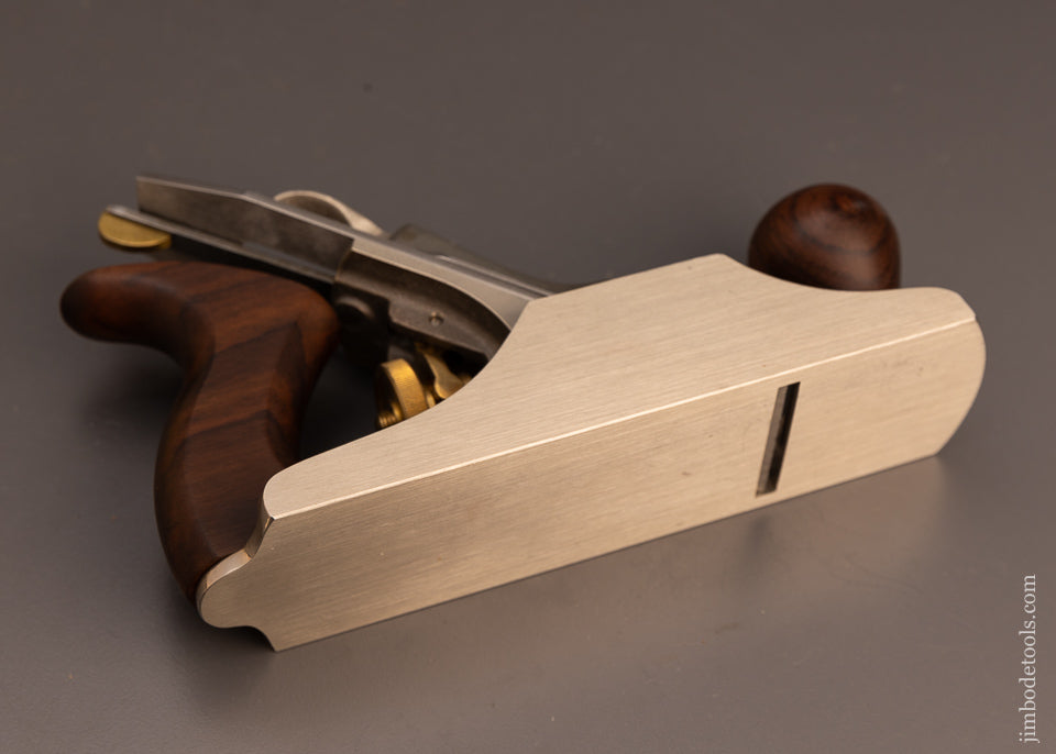 Rare White Bronze & Rosewood LIE NIELSEN No. LN 2000 Limited Edition Smooth Plane ( No. 602) Mint in The Box - 112800