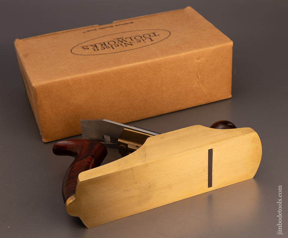 LIE NIELSEN 25th Anniversary Limited Edition No. 4 1/2 Plane with Rosewood Handles & 50° Frog Mint in Box - 112808