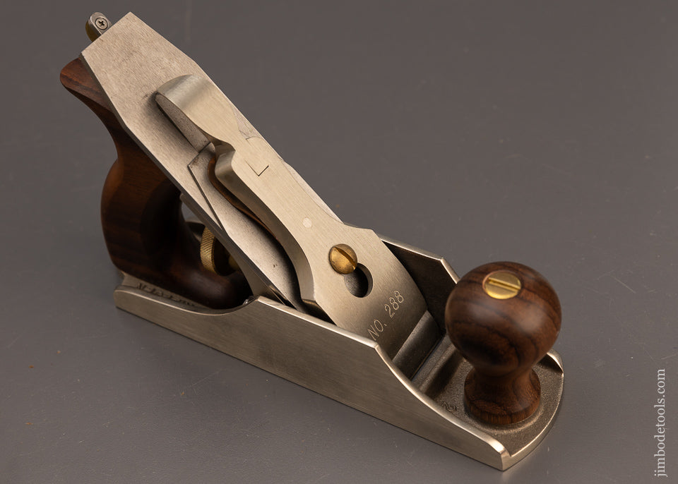 Rare White Bronze & Rosewood LIE NIELSEN No. LN 2000 Limited Edition Smooth Plane (No. 602) Mint in the Box - 112815