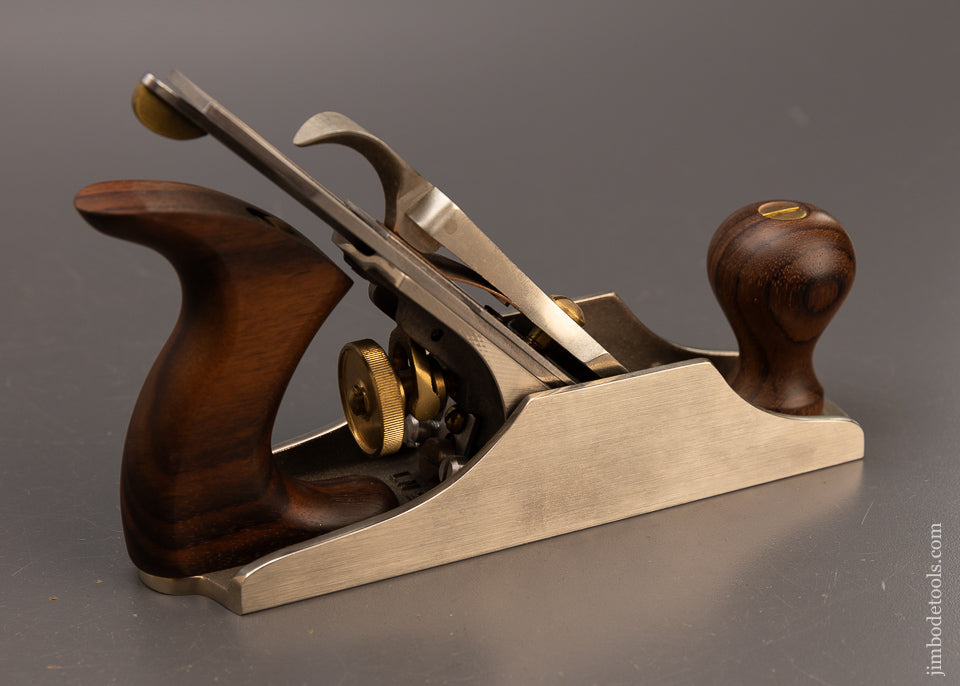 Rare White Bronze & Rosewood LIE NIELSEN No. LN 2000 Limited Edition Smooth Plane (No. 602) Mint in the Box - 112815