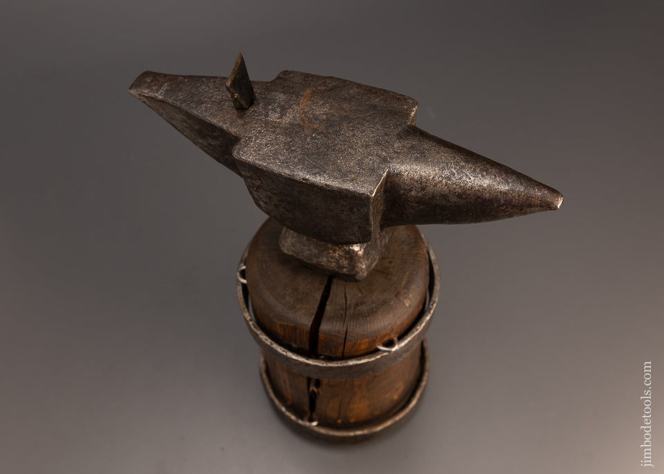 Fantastic 13 Pound Anvil on Stump - 112821