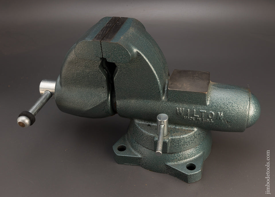 Monster 75 POUND 4 1/2 Inch WILTON Bullet Vise Dead Mint USA Made - 112827
