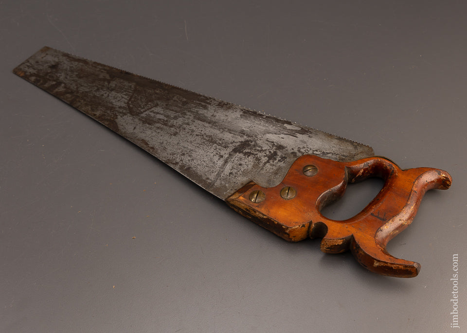 Rare & Fine 16 Inch Panel Saw by H.M. DARLING & CO. BOSTON - 112843