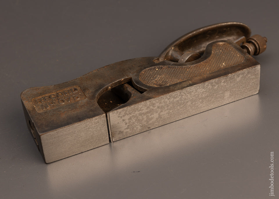RECORD No. 073 Heavy Shoulder Plane - 112912