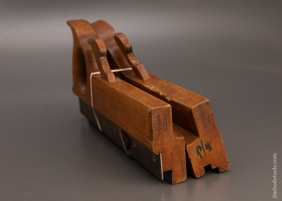 Fine Pair of Handled Tongue & Groove Planes by P. BROOKS E. HARTFORD - 112930