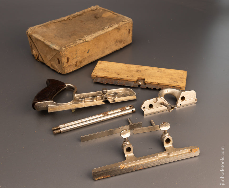 STANLEY No. 50 Light Combination Plane 100% COMPLETE in Original Box Near Mint - 112953