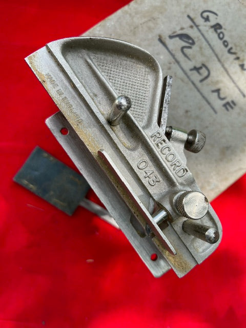 RECORD No. 043 Plow Plane Mint in Box - 113019