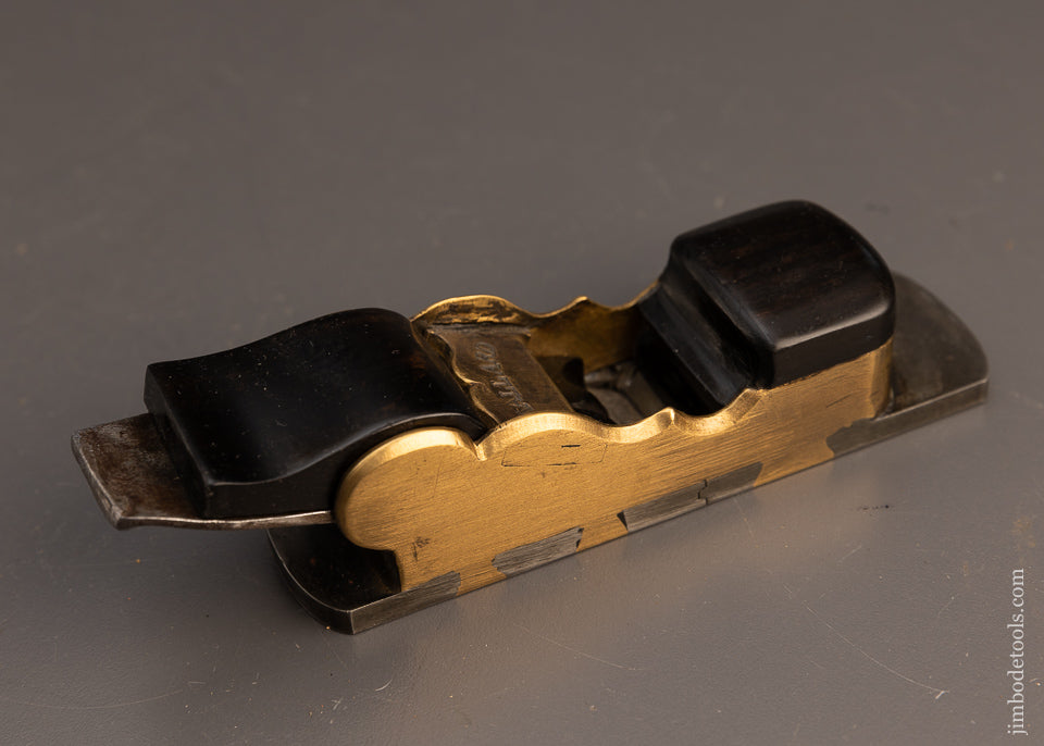 Gorgeous Gunmetal & Ebony Infill Thumb Plane - 113040