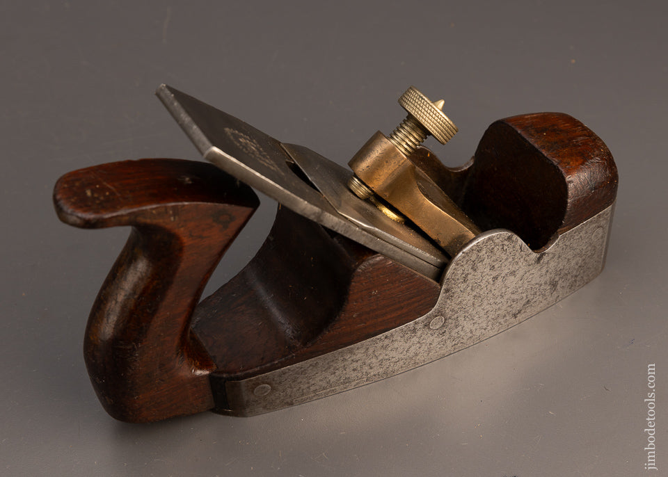 Fine MATHIESON No. 843 Dovetailed Rosewood Infill Smooth Plane - 113042