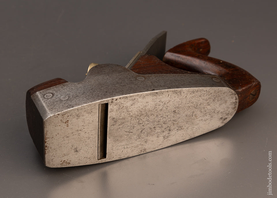 Fine MATHIESON No. 843 Dovetailed Rosewood Infill Smooth Plane - 113042