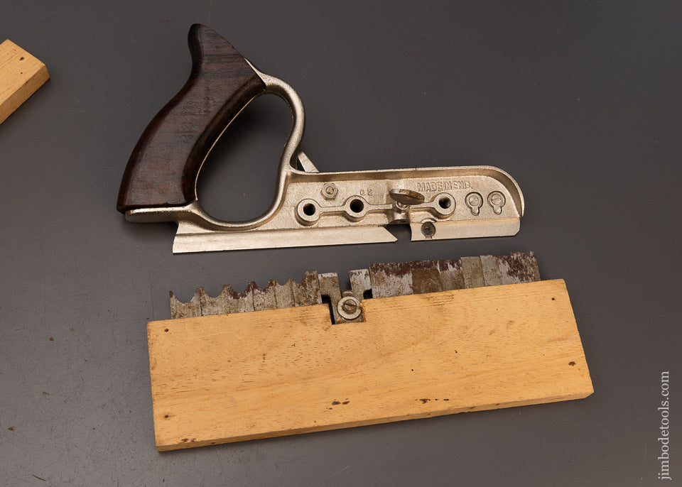 100% Complete STANLEY No. 50 Combination Plow Plane Near Mint in Box - 113051