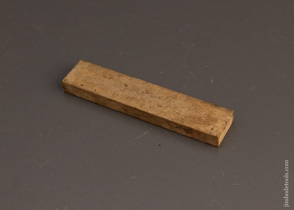RARE Salesman's Sample PIKE'S Miniature Lily White Washita Oil Stone -   Jim Bode Tools
