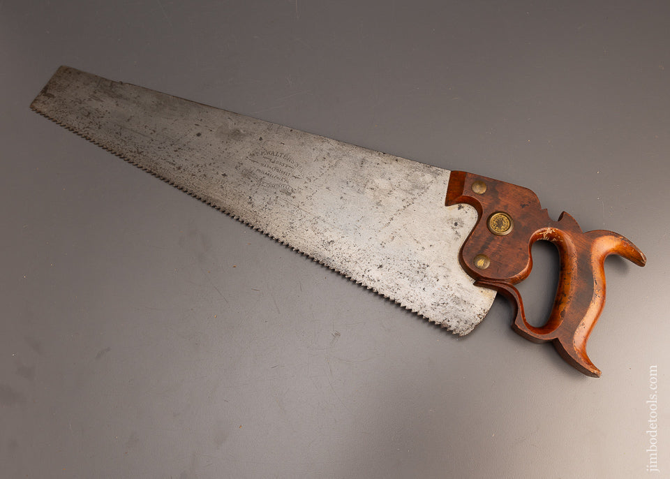 Early & Fine Wm. P. WALTERS Philadelphia Hand Saw - 113155