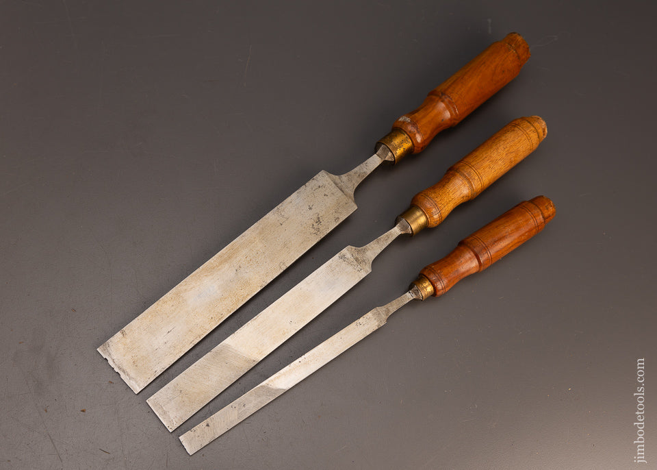 3 BUCK BROS. Paring Chisels - 113156