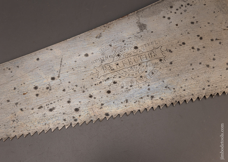 Near New Monster 28 Inch Rip Hand Saw (ATKINS No. 53) for Lee-Coit Andreesen Hardware Co. Omaha - 113174