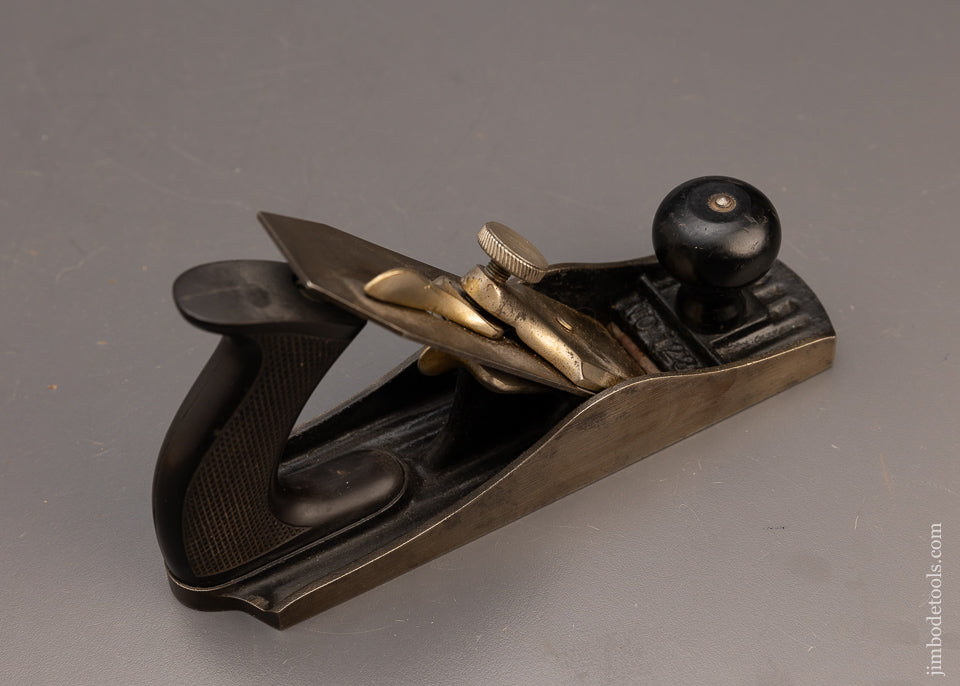 Rare CHAPLIN’S IMPROVED PATENT 7 3/4 Inch Smooth Plane Extra Fine Adjustable Mouth - 113190G